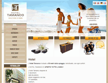 Tablet Screenshot of hoteltamanco.com